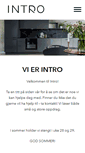 Mobile Screenshot of intro-design.no